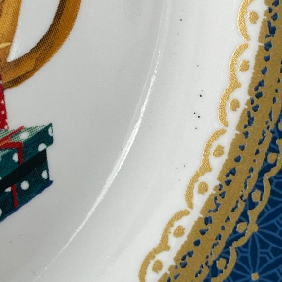 Robert Stanley Christmas Blue Mug & Plate Set | Sleigh, Bear, Nutcrackers - Picture 4 of 13